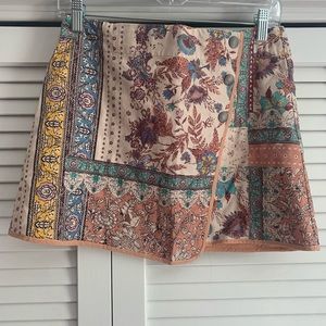 Free People Mad Love Wrap Skirt
